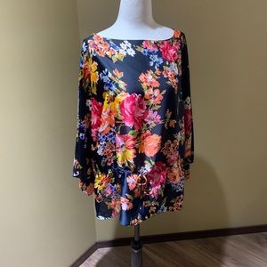 Chaps floral blouse